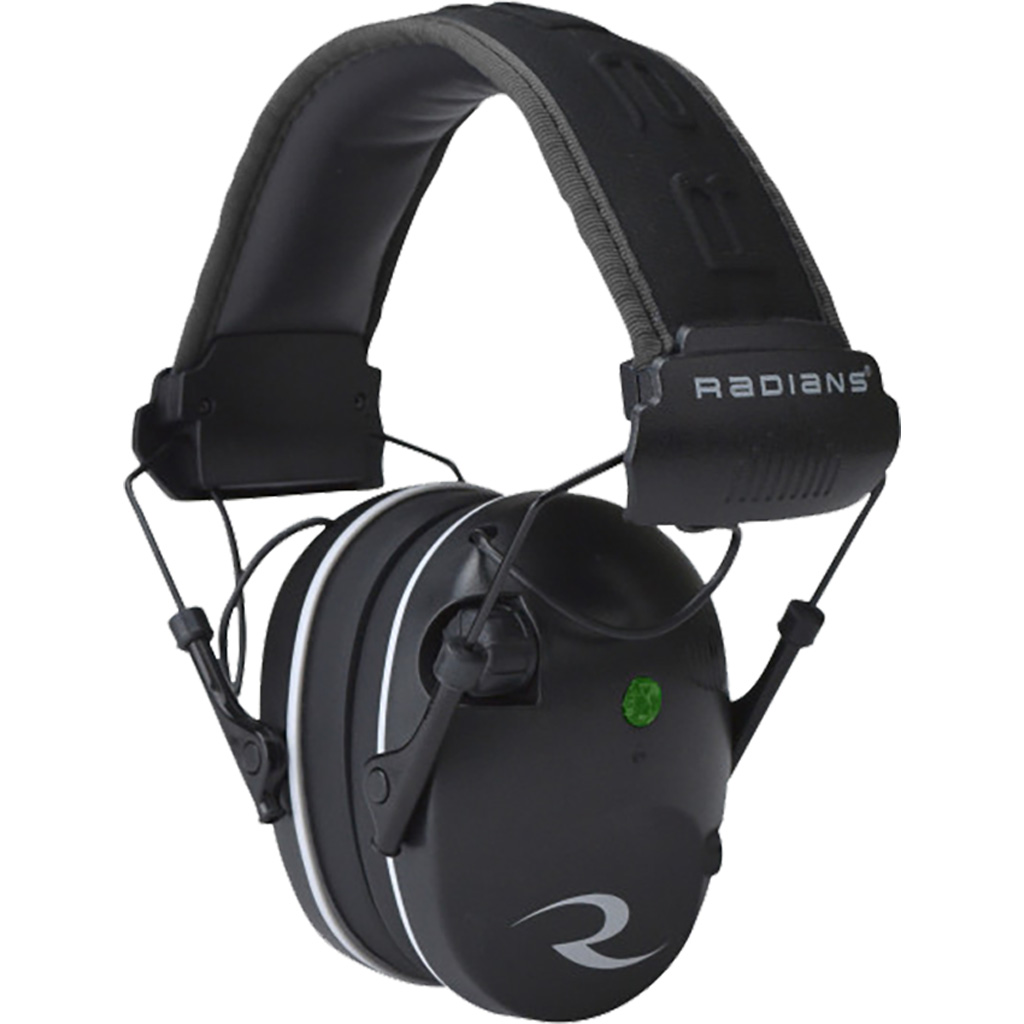 Radians R3200 Dual Mic Electronic Earmuff Black/Grey