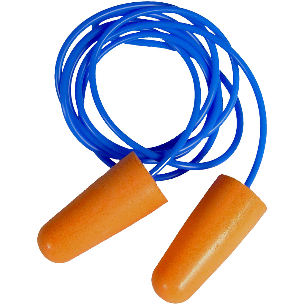Radians Resistor 32 Foam Ear Plugs Corded 3 pk.