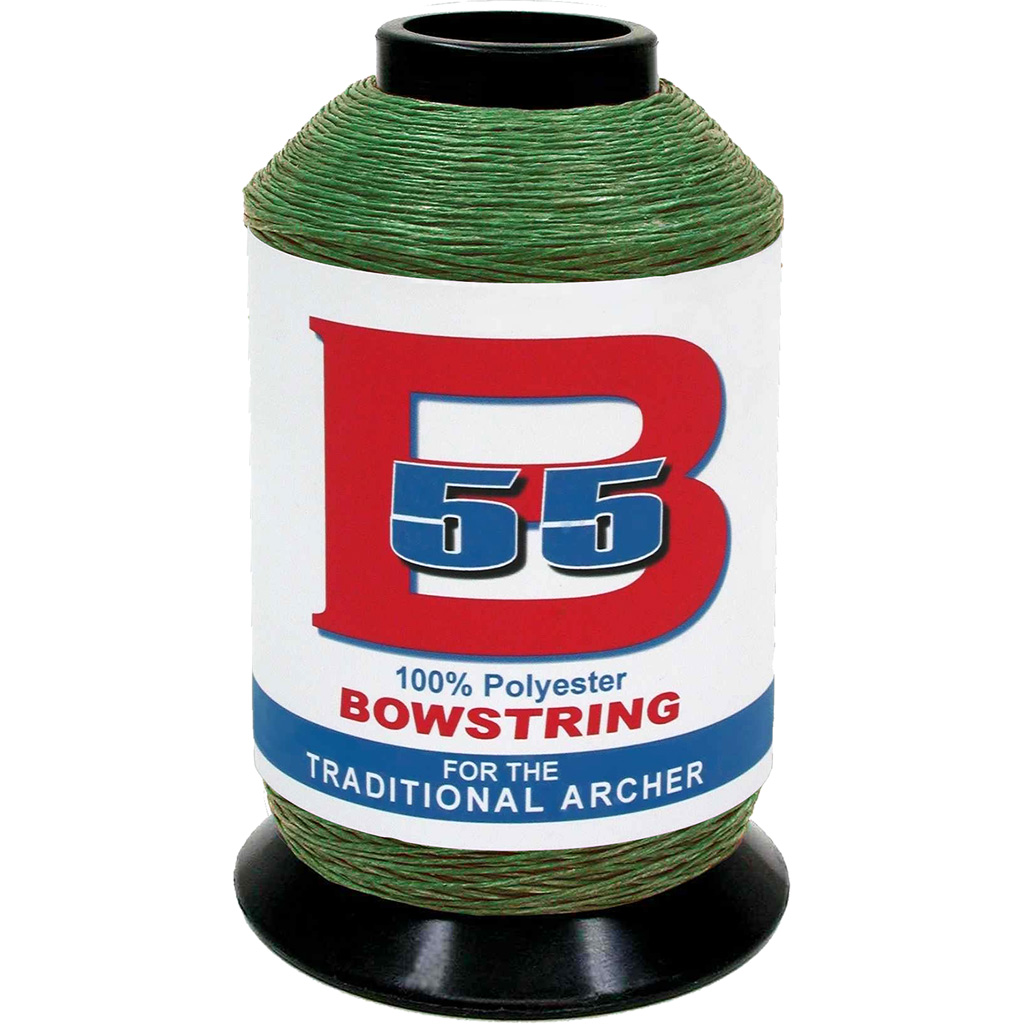 BCY B55 Bowstring Material Green 1/4 lb.