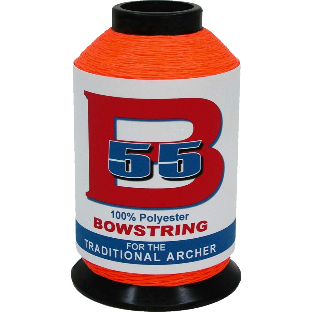 BCY B55 Bowstring Material Fluorescent Orange 1/4 lb.
