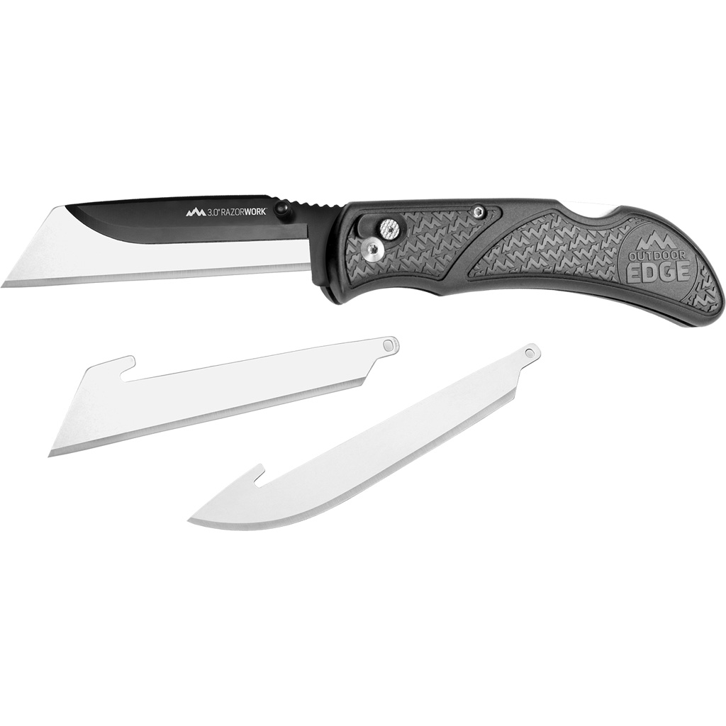 Outdoor Edge Razor-Work Knife Grey