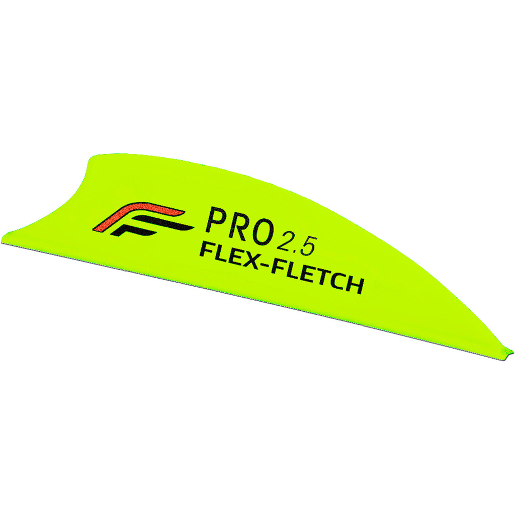 Flex Fletch Pro 2.5 Vanes Flo Yellow 2.5 in. 36 pk.
