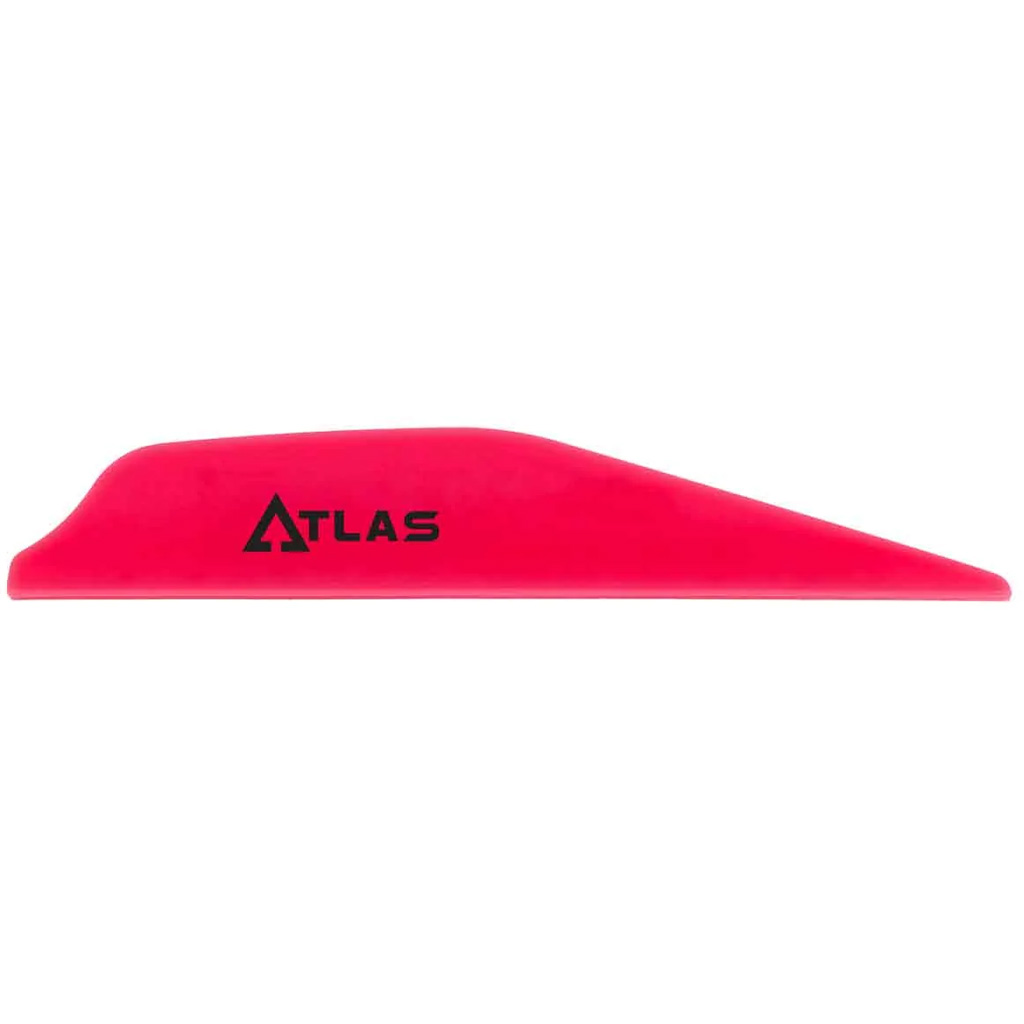 Bohning Atlas Vanes Hot Pink 100 pk.