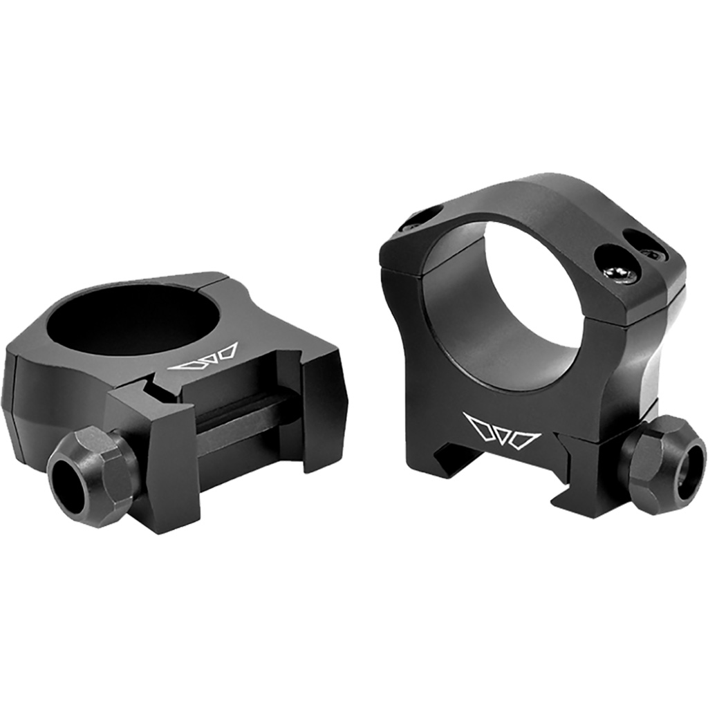 Warne Mountain Tech Scope Rings Matte Black 1 in. Medium