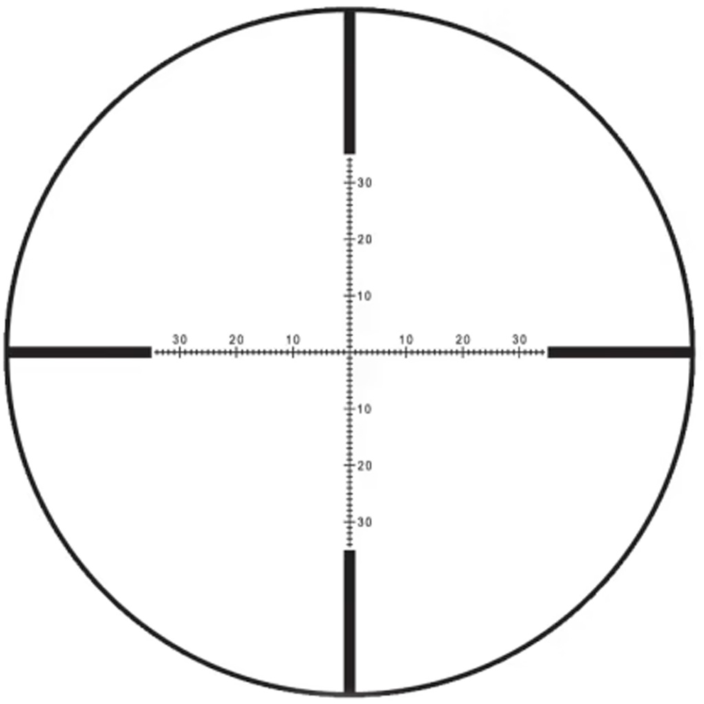 EOTech Vudu FFP Rifle Scope Black 3.5-18x50mm MD2 Reticle MOA