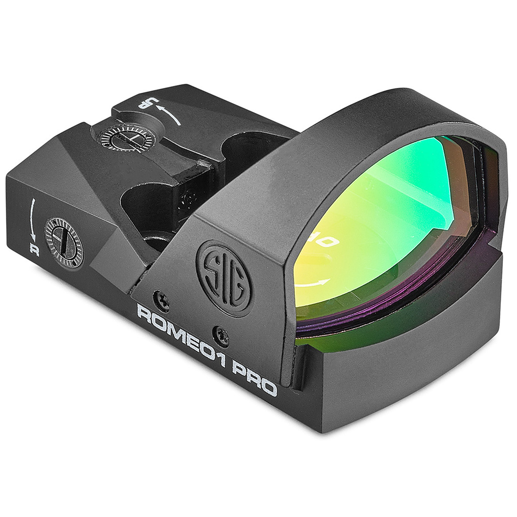 Sig Sauer Romeo1PRO Miniature Reflex Sight 3MOA Red Dot with Shroud