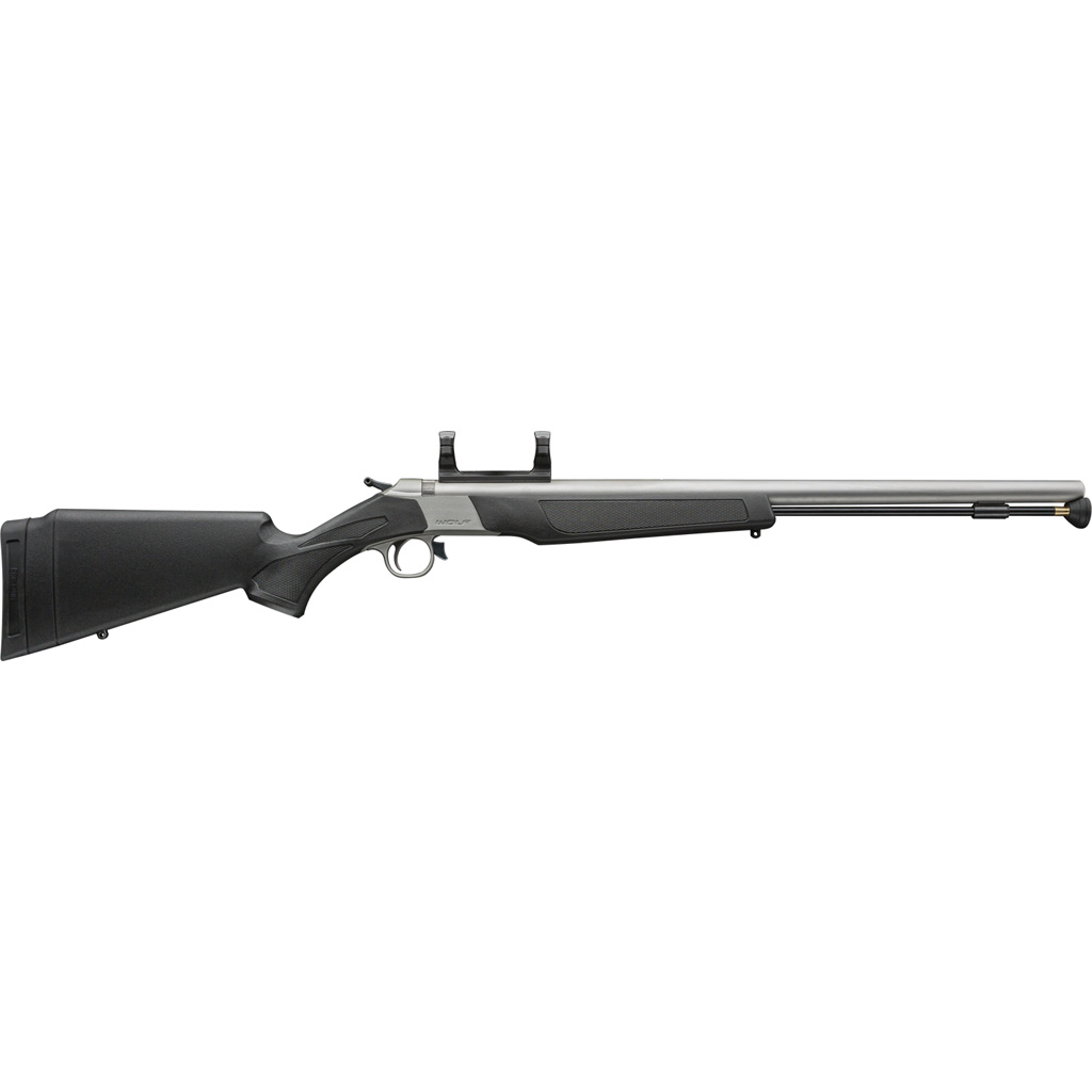 CVA Wolf V2 Muzzleloader 50 Cal 24 in. Black/Stainless ISM