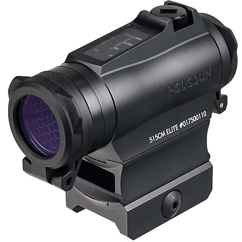 Holosun HE515CM Rifle Sight Green Multi-Reticle,Aluminum, Solar