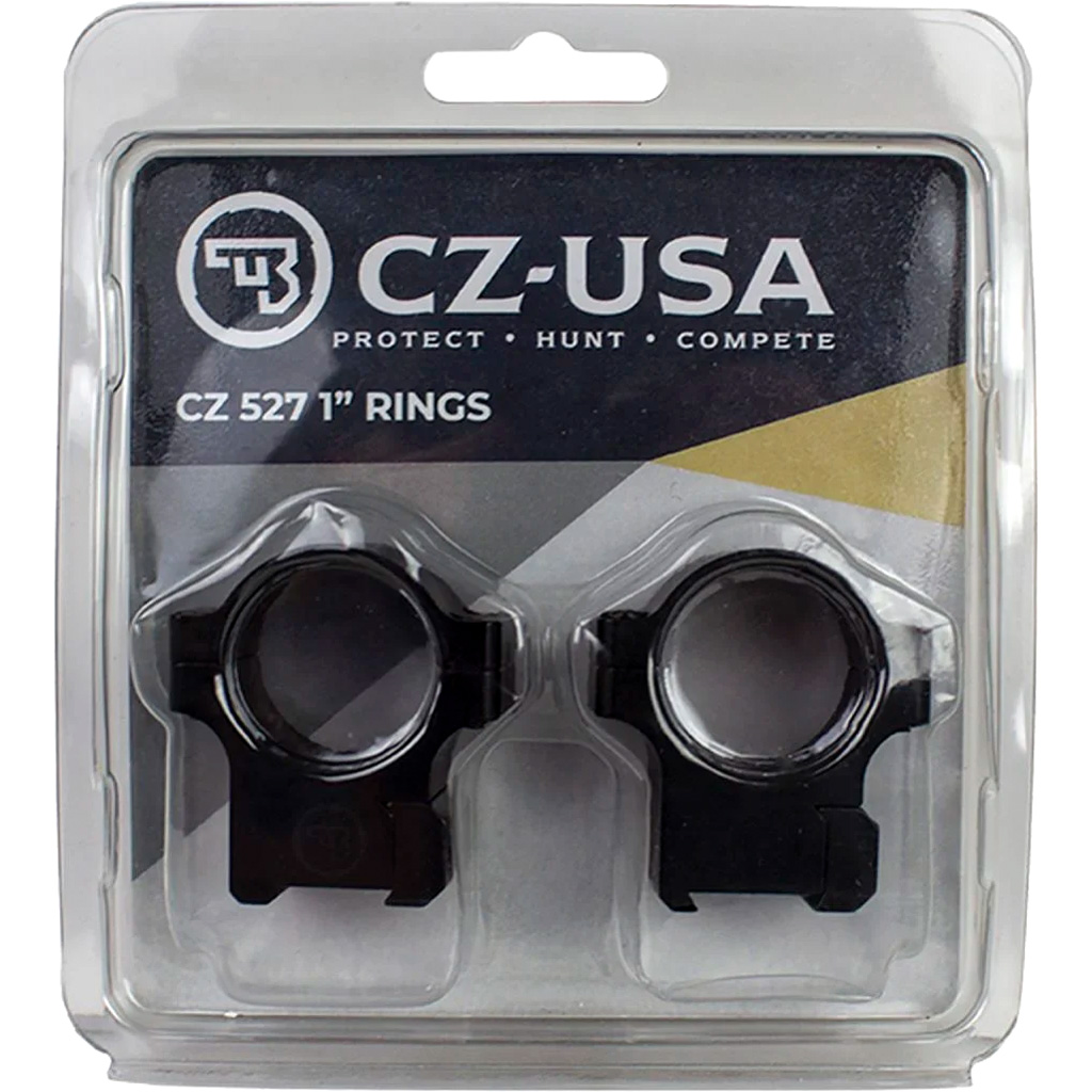 CZ 527 Scope Rings 1 in. 16mm Dovetail, Height 0.550 in. Fits 5275
