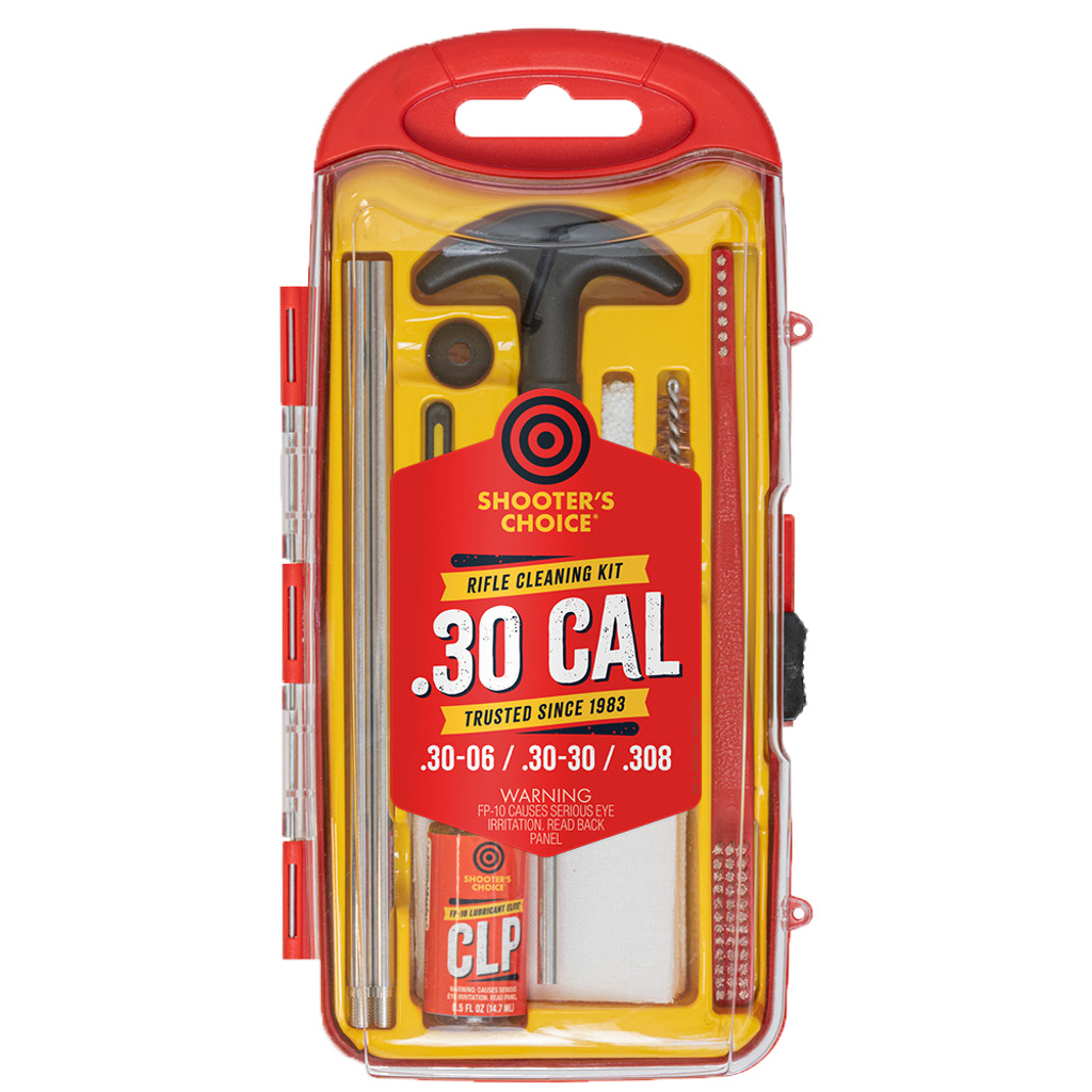 Shooters Choice Rifle Gun Rod Cleaning Kit Aluminum .30 cal.