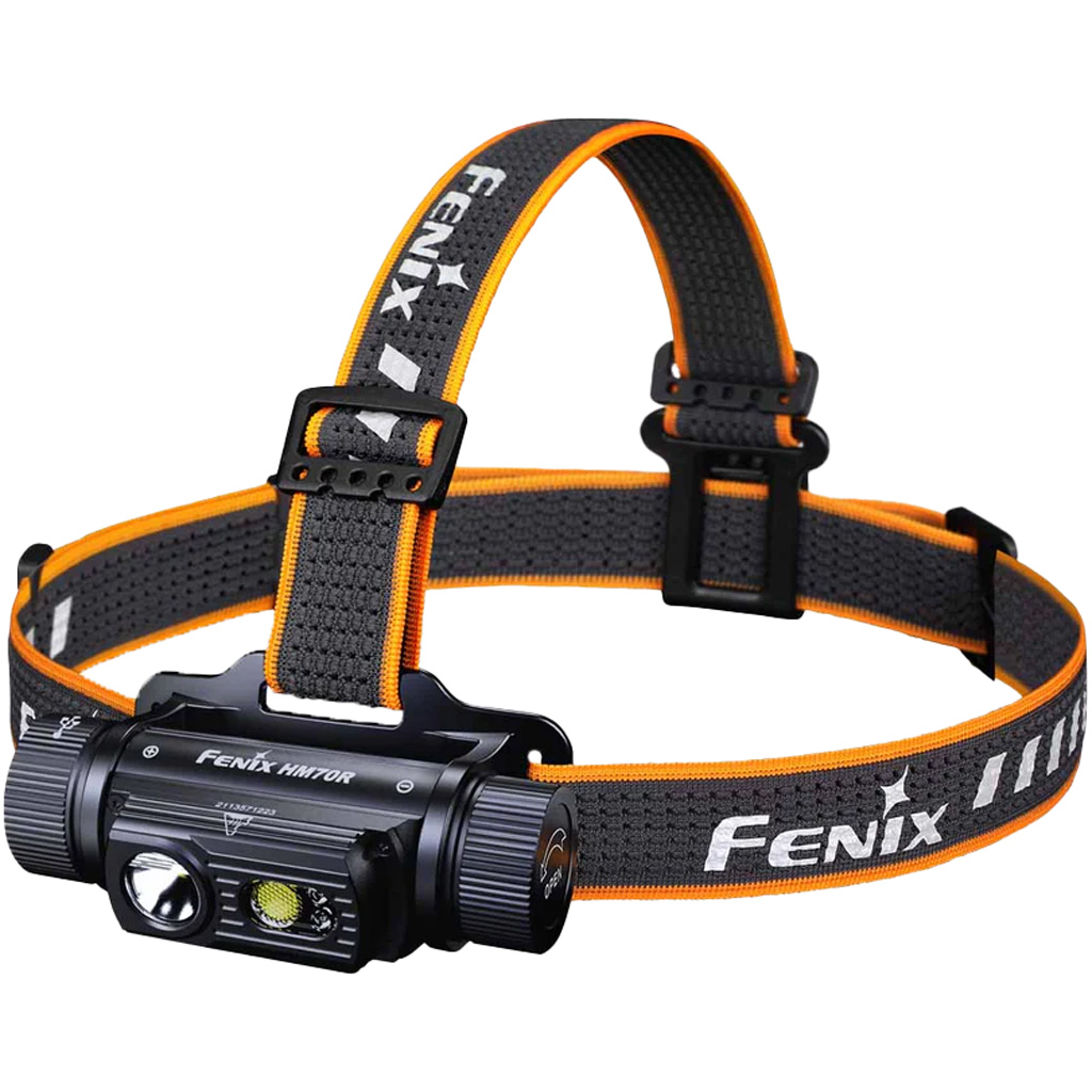 Fenix HM70R Rechargeable Headlamp 1600 Lumens Black