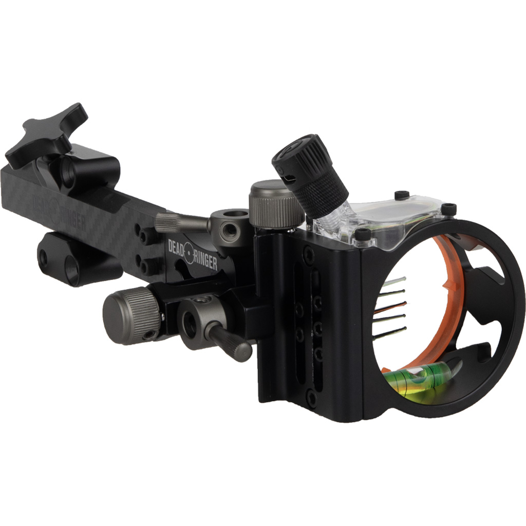 Dead Ringer Tackdriver Black Series Bow Sight  Carbon Dovetail 5 pin .010