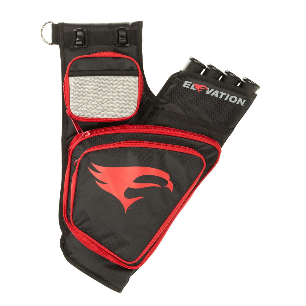 Elevation Transition Hip Quiver Black/Red RH