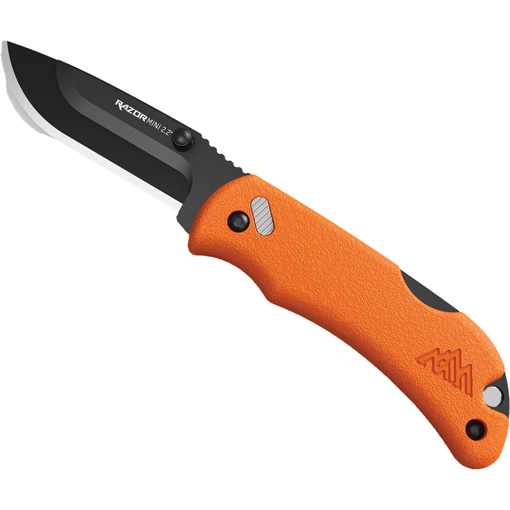 Outdoor Edge RazorMini Knife Orange 2.2 in.