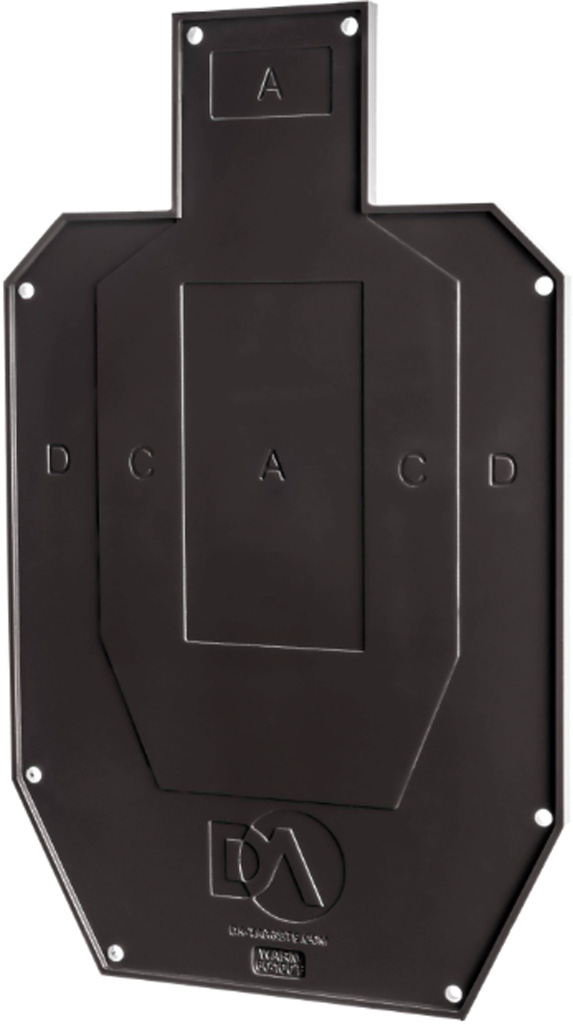 DA Targets Reactive Silhouette Target Warm Half Size