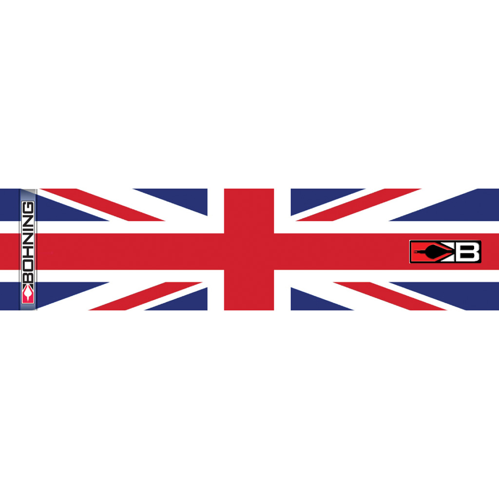 Bohning Arrow Wraps United Kingdom Flag 7 in. Standard 13 pk.