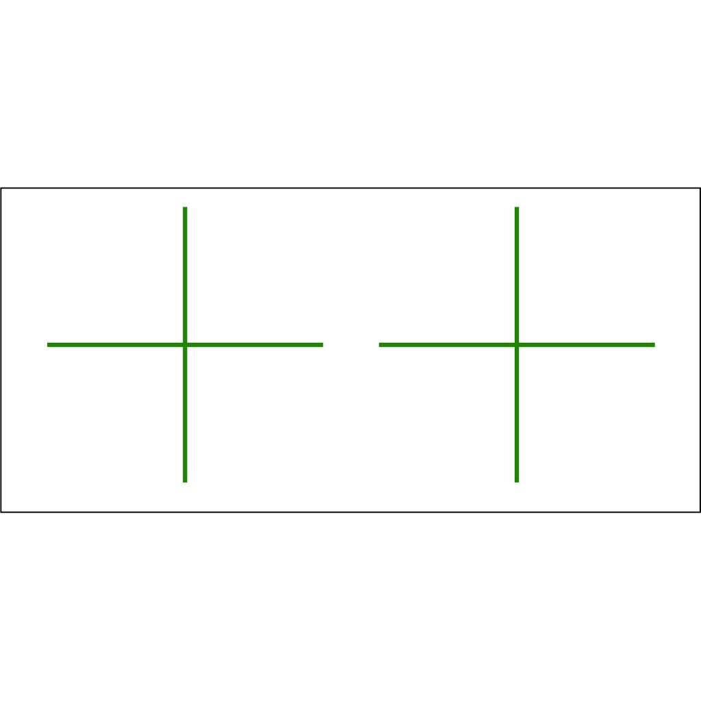 Gunstar Standard Crosshair Green