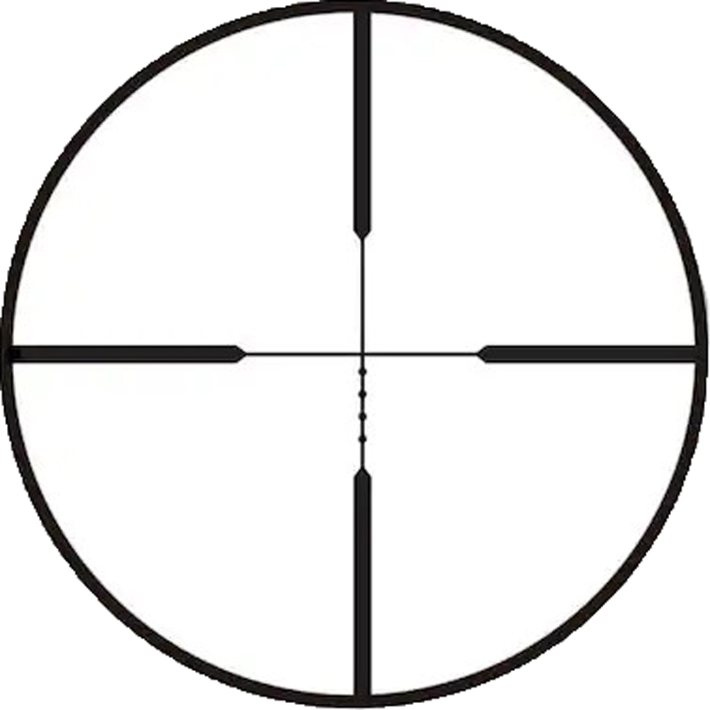 TruGlo Buckline Rifle Scope Black 3-9x32 BDC Reticle