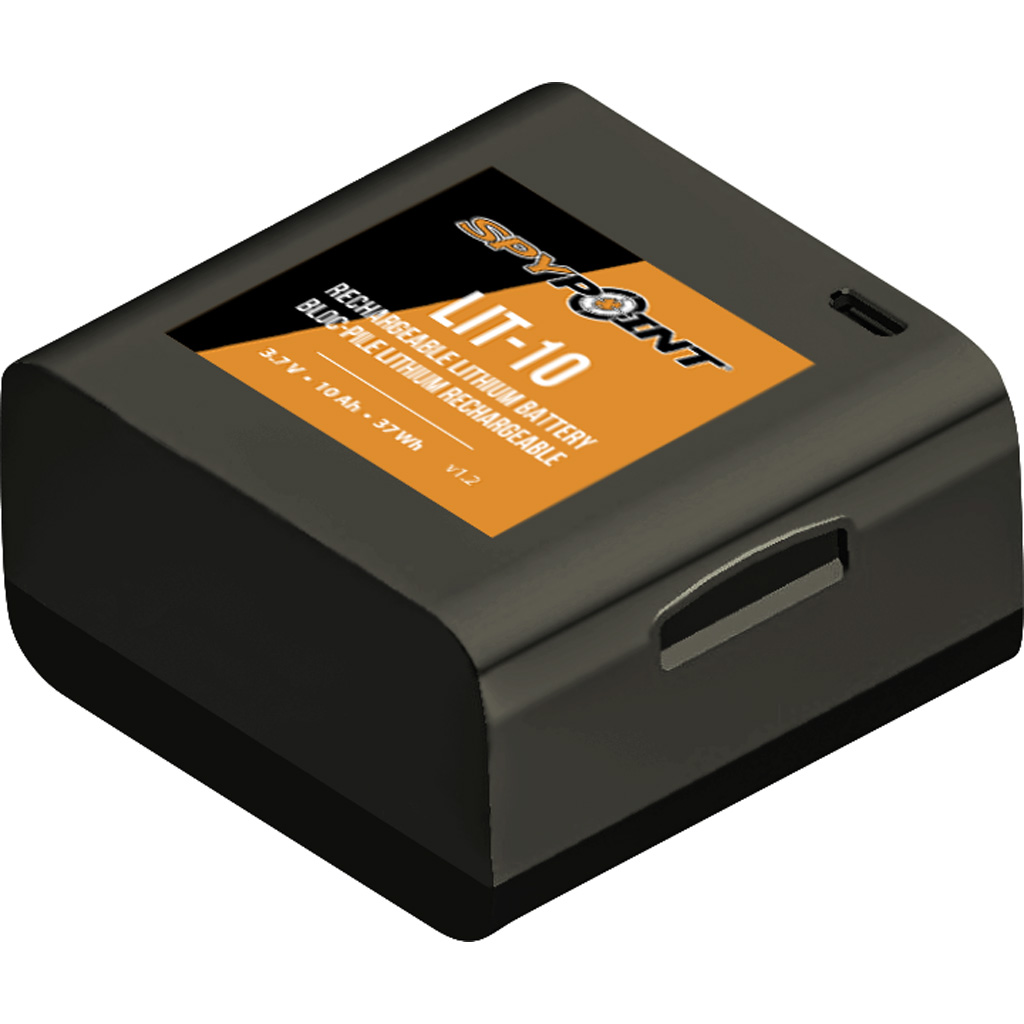 Spypoint LIT-10 Lithium Battery Pack & Charger Link Micro/Link Micro-S/Cell Link