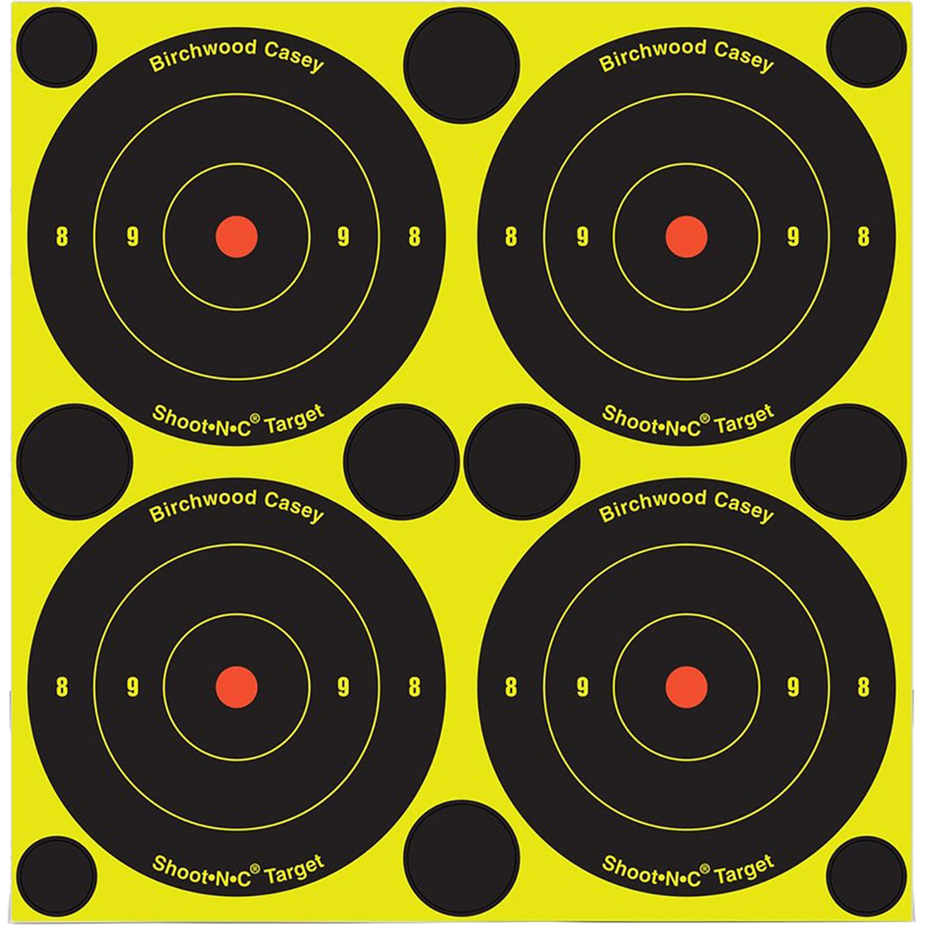 Birchwood Casey Shoot-N-C Target Bullseye 3 in. 48 pk.