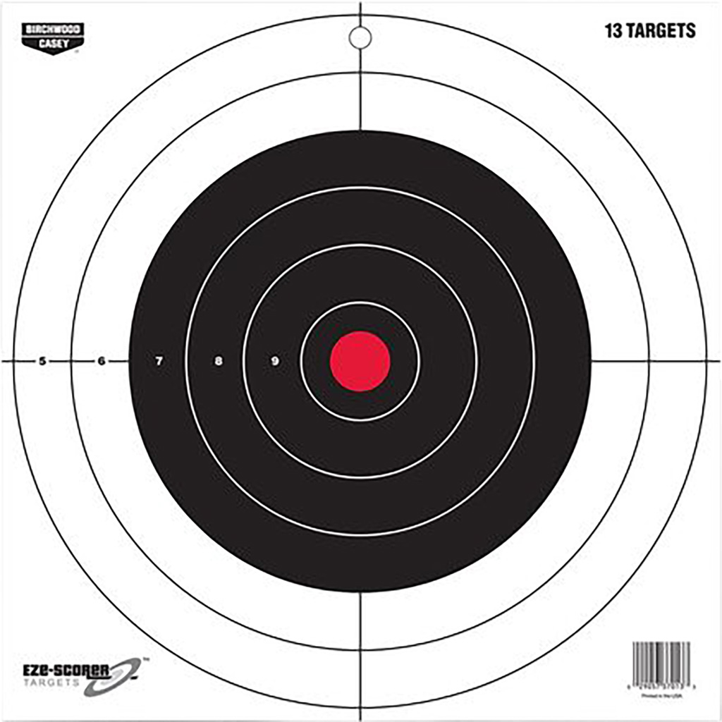 Birchwood Casey EZE-Scorer Target Bullseye 12 in. 13 pk.