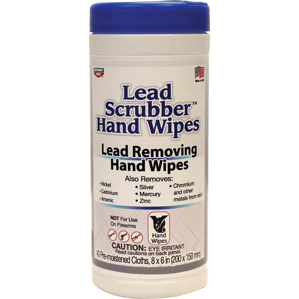 Birchwood Casey Lead Scrubber Hand Wipes 40 pk.