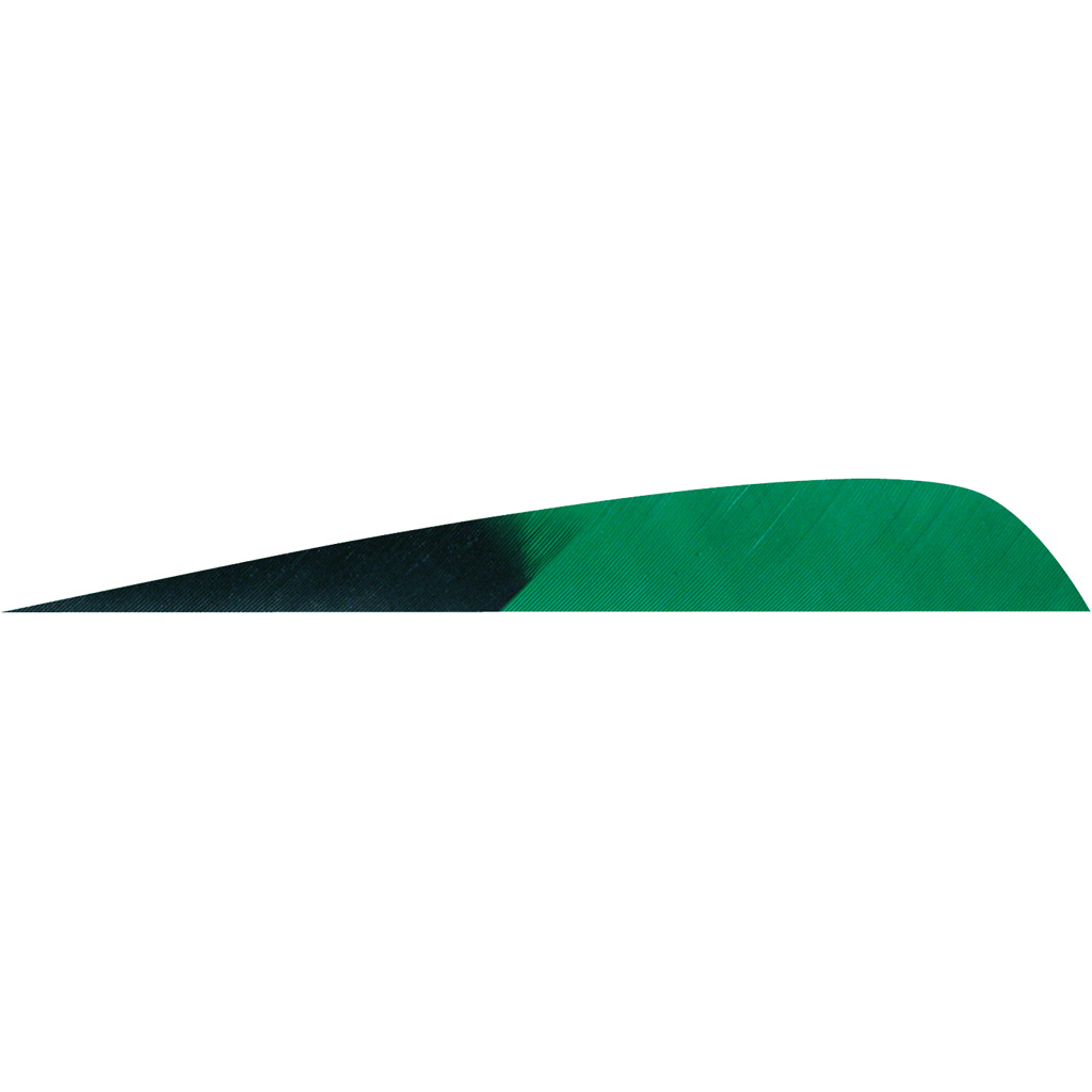 Gateway Parabolic Feathers Kuro Green 4 in. LW 50 pk.