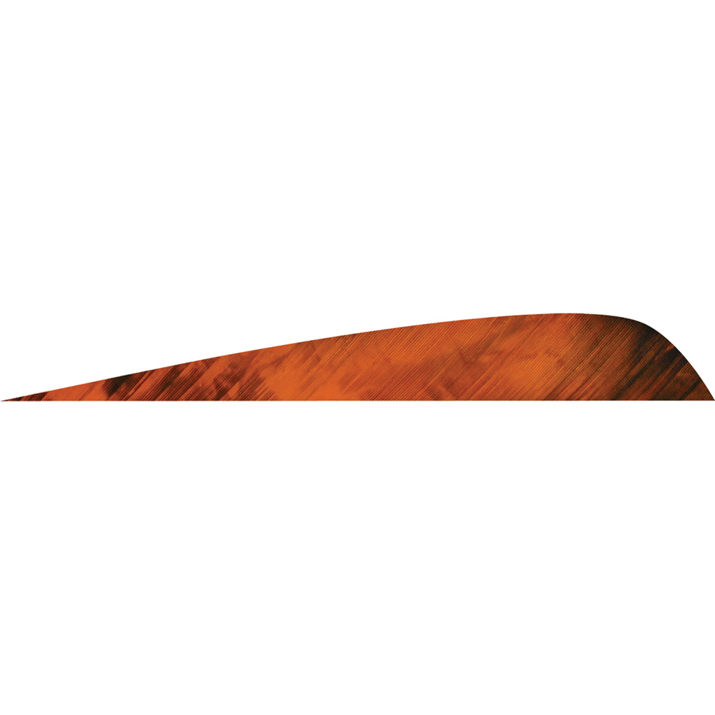 Gateway Parabolic Feathers Tre Orange 4 in. LW 50 pk.
