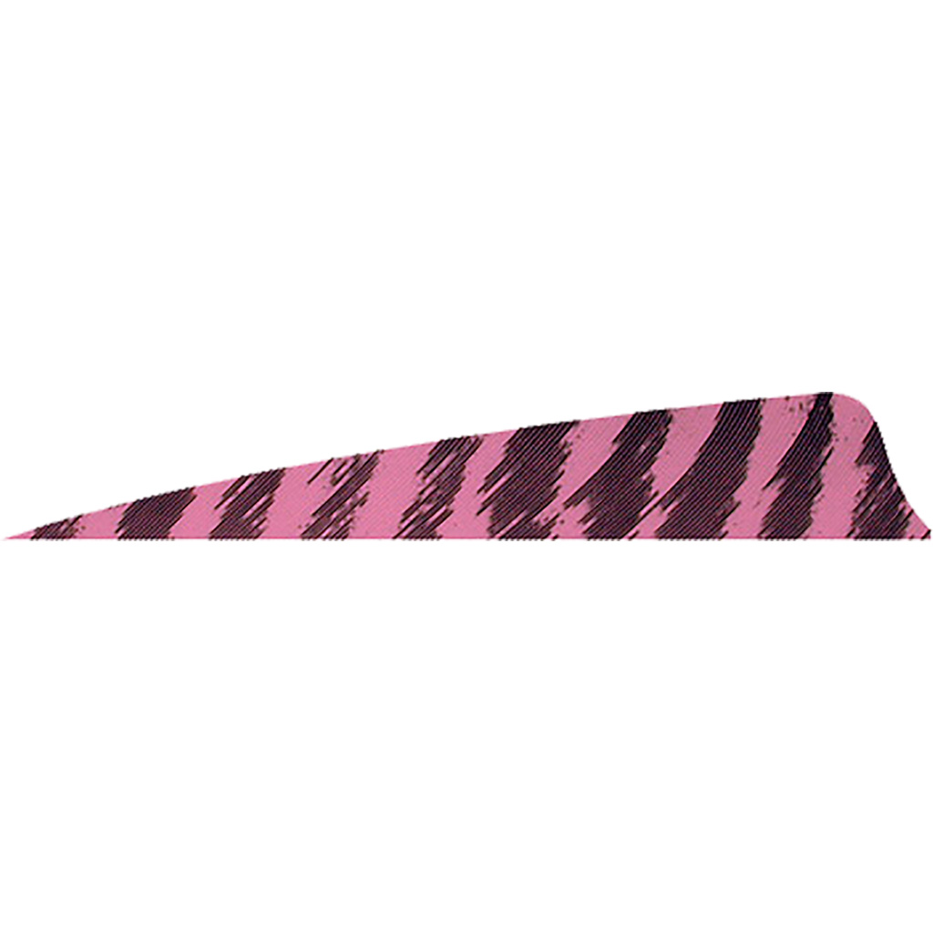 Gateway Shield Cut Feathers Barred Flo Pink 4 in. RW 50 pk.