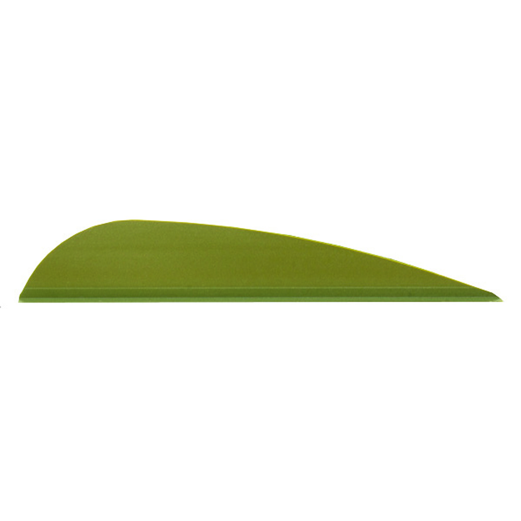 AAE Trad Vanes OD Green 3 in. 50 pk.