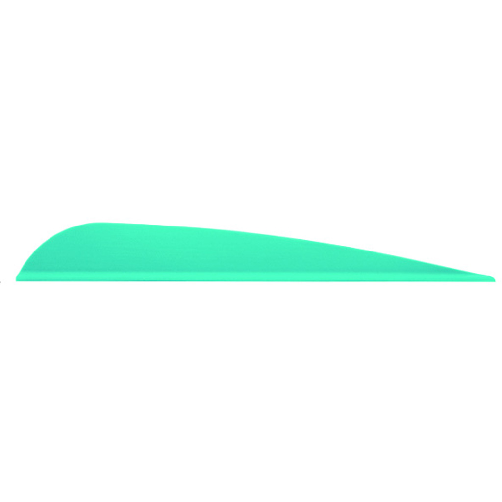 AAE Trad Vanes Teal 4 in. 50 pk.