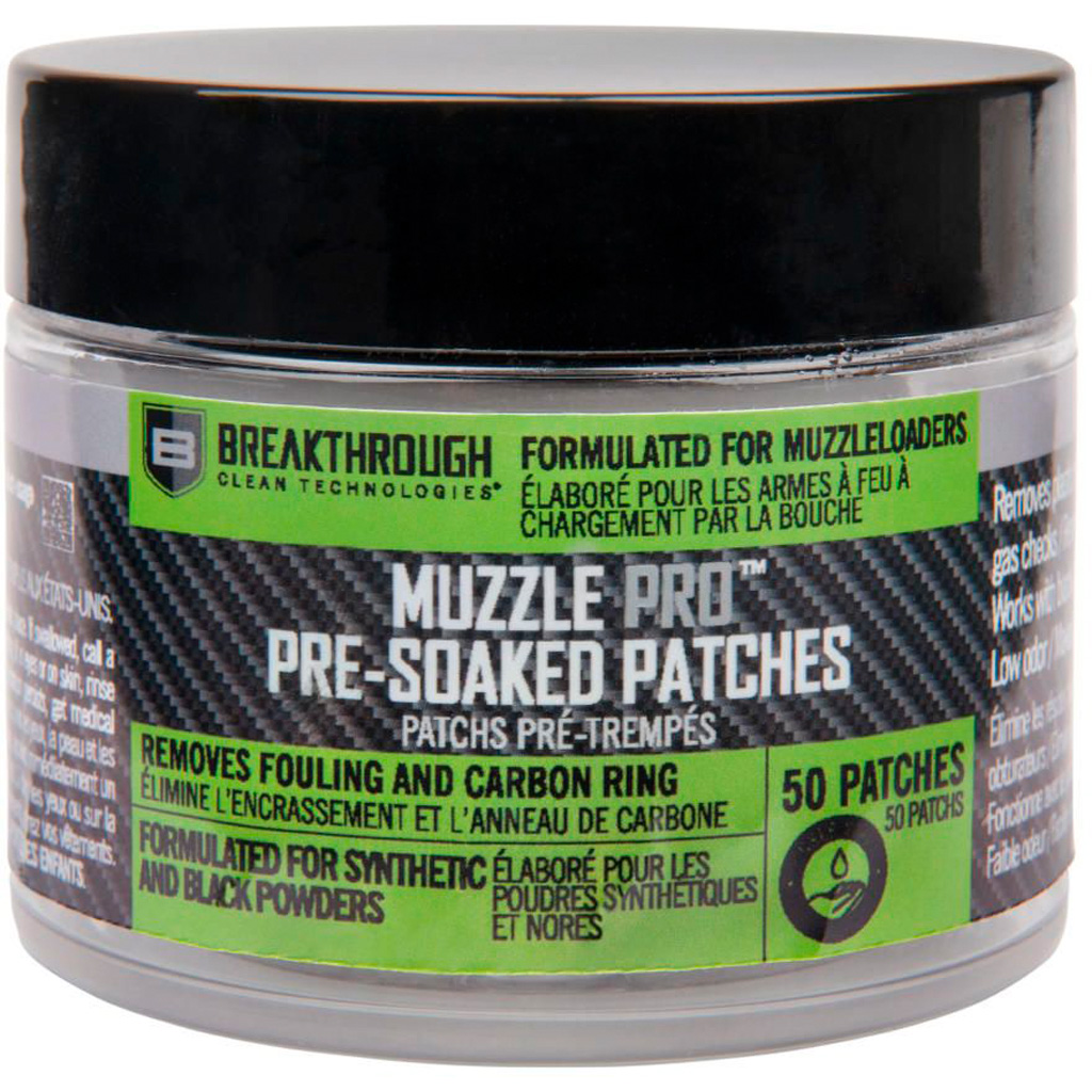 Breakthrough MuzzlePro Pre-Soaked Cleaning Patches