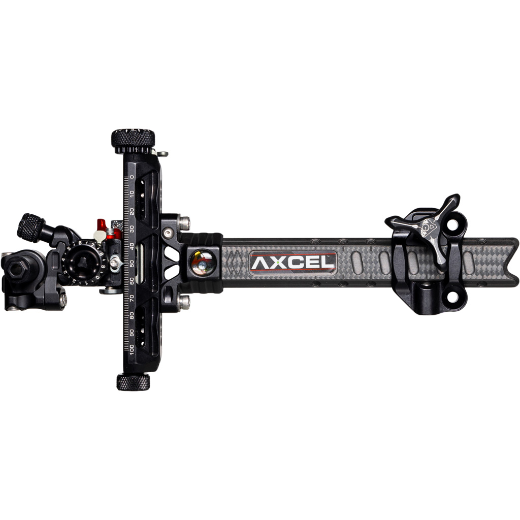 Axcel Achieve XP Pro Carbon Bar Compound Black/Black 6 in. LH