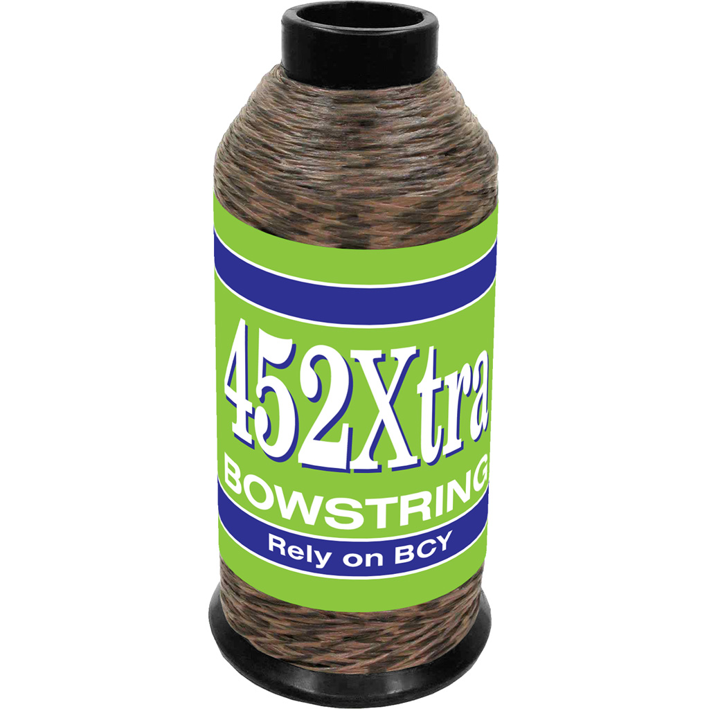 BCY 452Xtra Bowstring Material Tan/Black 1/8 lb.