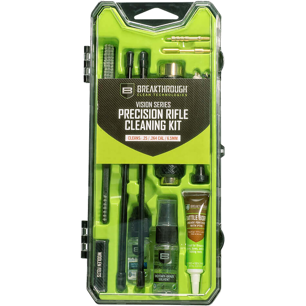 Breakthrough Vision Series Hard Case Cleaning Kit Rifle 25 cal. / 6.5mm