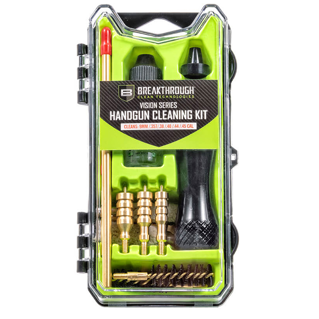 Breakthrough Vision Series Hard Case Cleaning Kit Pistol 38 cal. / 40 cal. / 45 cal.