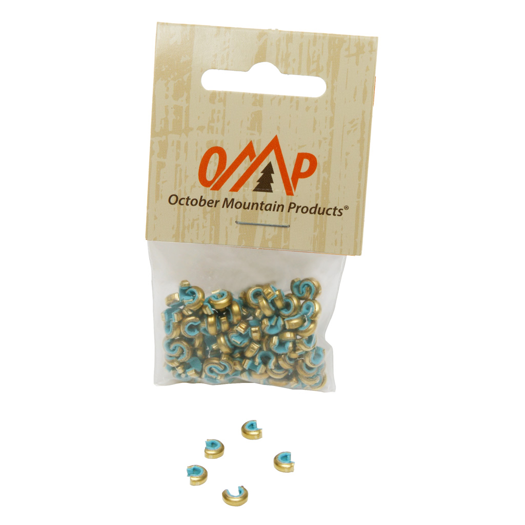 October Mountain Nock Sets Target Blue 100 pk