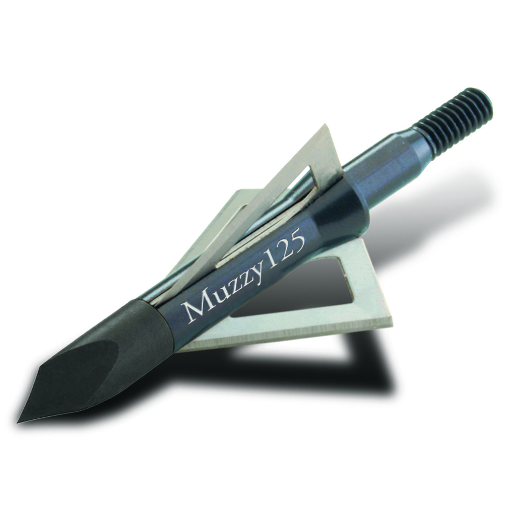 Muzzy Screw-in Broadheads 3 Blade 125 gr. 6 pk.