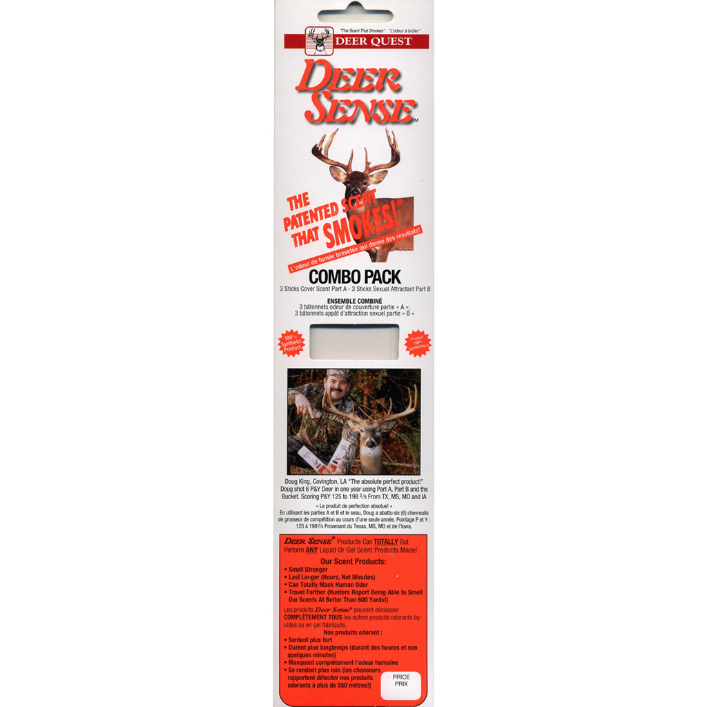 Deer Quest Deer Sense Combo Combo Cover Scent/Sexual 6 pk.