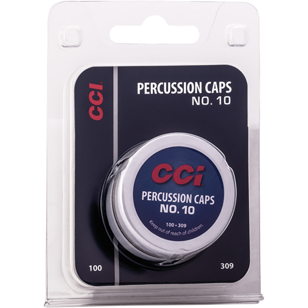 CCI #10 Percussion Cap 100 pk. HAZMAT