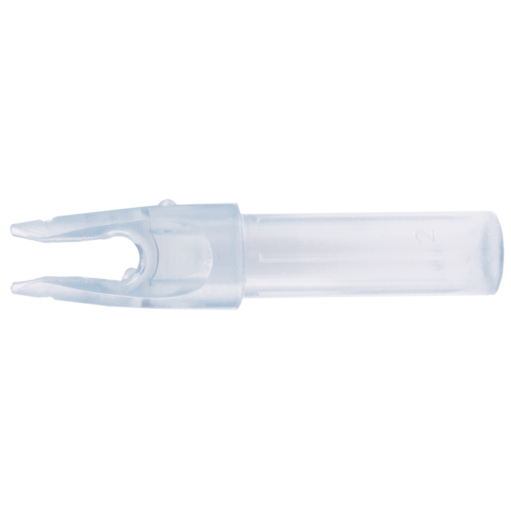 Carbon Express LaunchPad Nocks Clear .244 12 pk.