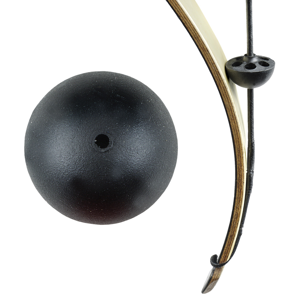 Pine Ridge Brush Buttons Black 2 pk.