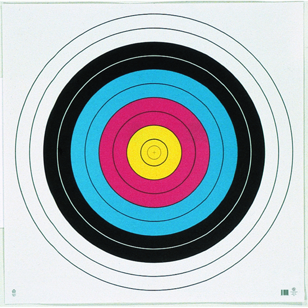 Maple Leaf Target Face FITA 10-Ring 80 cm. 25 pk.
