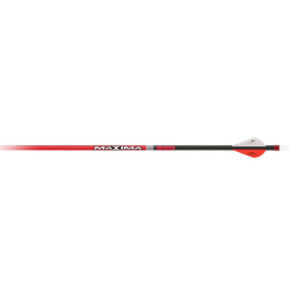 Carbon Express Maxima Red Arrows 350 2 in. Vanes 6 pk.