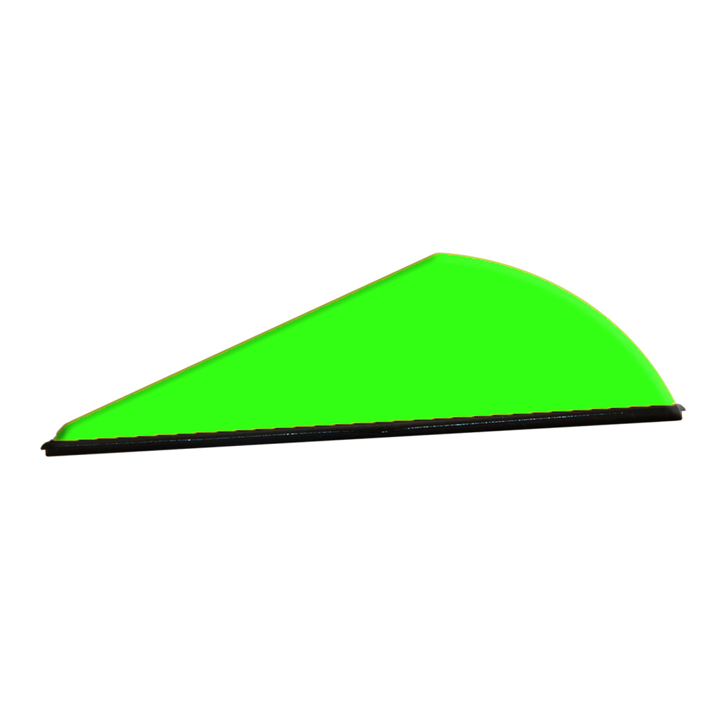 Q2i Rapt-X Vanes Neon Green 100 pk.