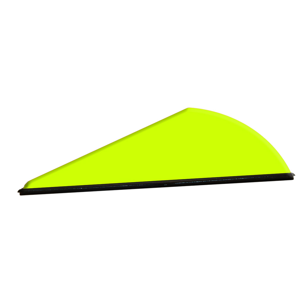 Q2i Rapt-X Vanes Neon Yellow 100 pk.
