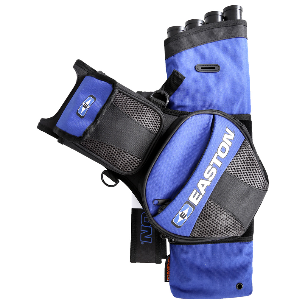 Easton Flipside 4-Tube Hip Quiver Blue RH/LH