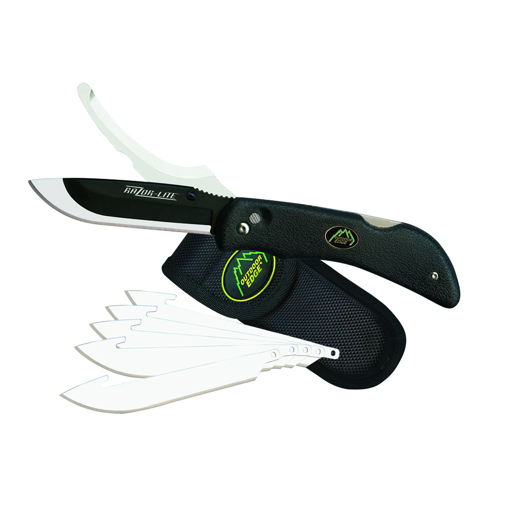 Outdoor Edge Razor-Pro Knife Black 6 Blades