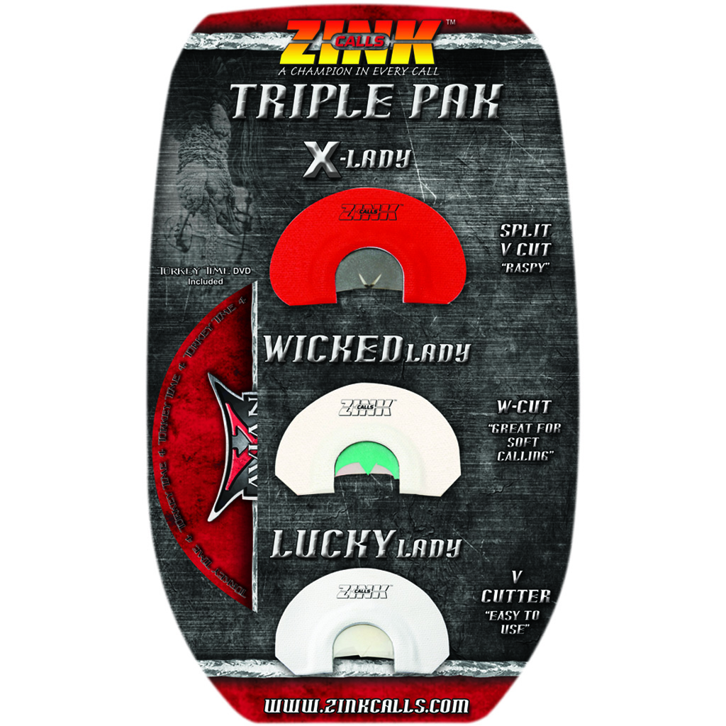 Zink Triple Pak Turkey Call 3 pk.