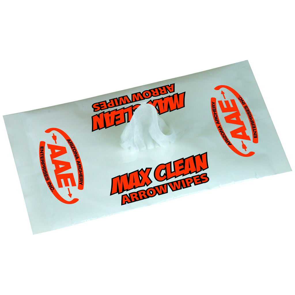 AAE Max Clean Arrow Wipes 10 pk.